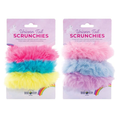 IS Gift Discovery Zone Unicorn Tail Scrunchies