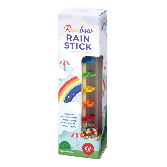 IS Gift Rainbow Rain Stick