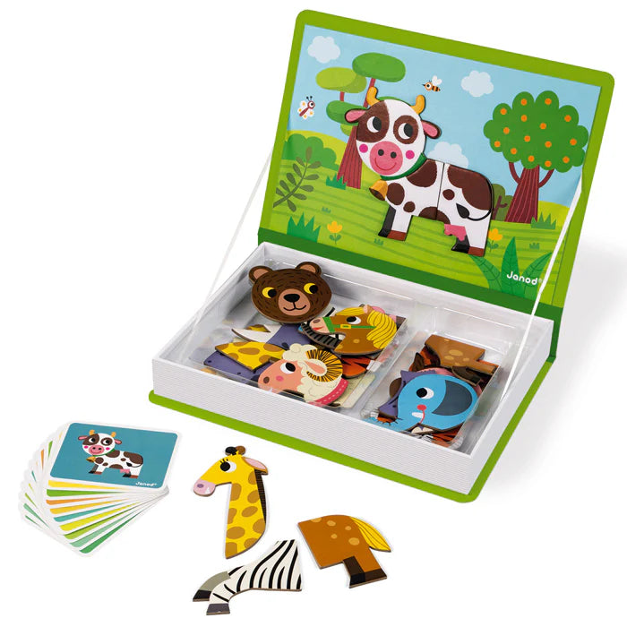 Janod Magnetic Book Animals