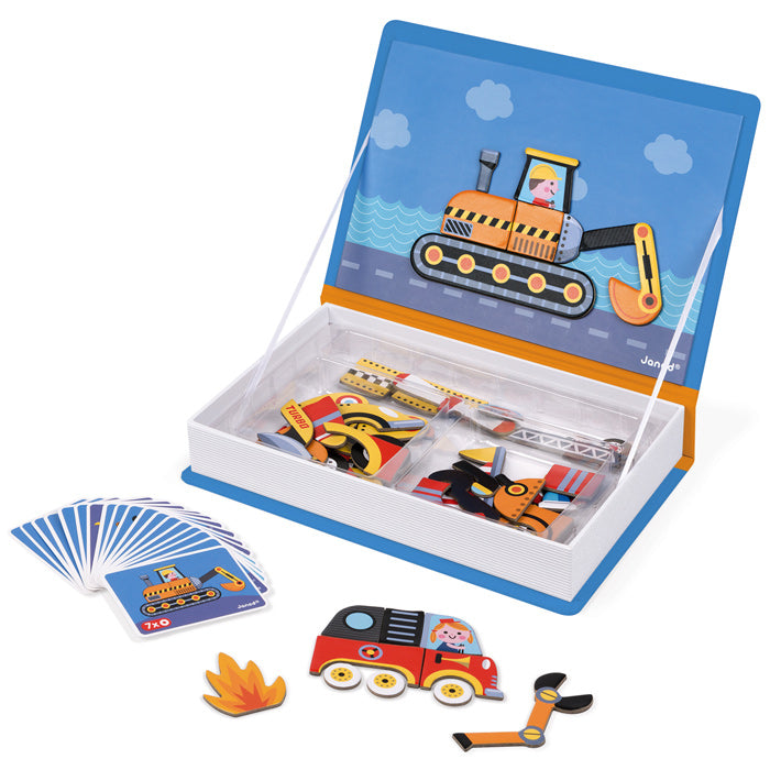 Janod Magnetic Book Racers