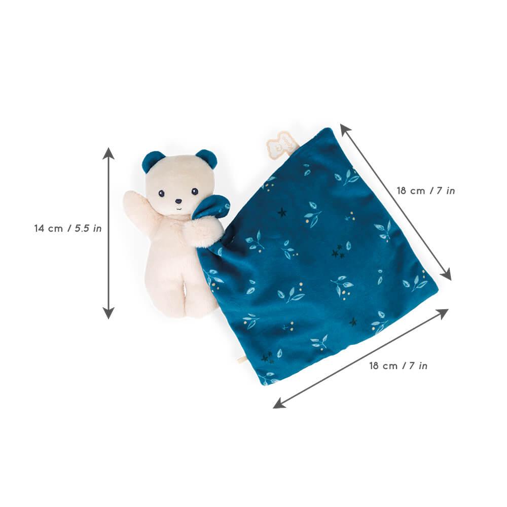 Kaloo Comforter Doudou Blue Bear - Chalk