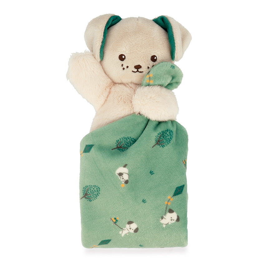 Kaloo Comforter Doudou Green Dog
