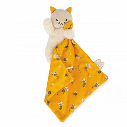 Kaloo Comforter Doudou Yellow Cat