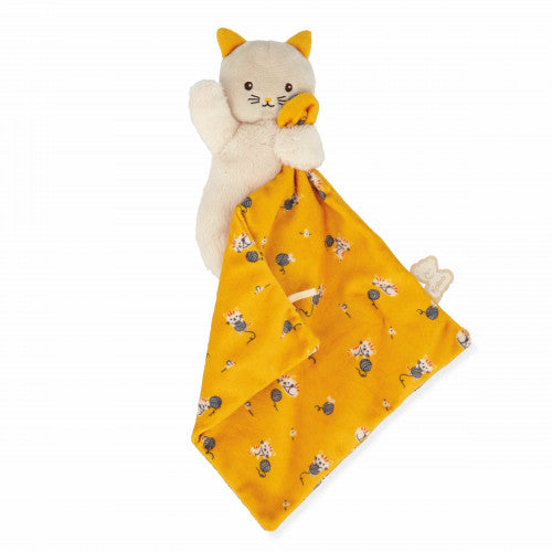 Kaloo Comforter Doudou Yellow Cat