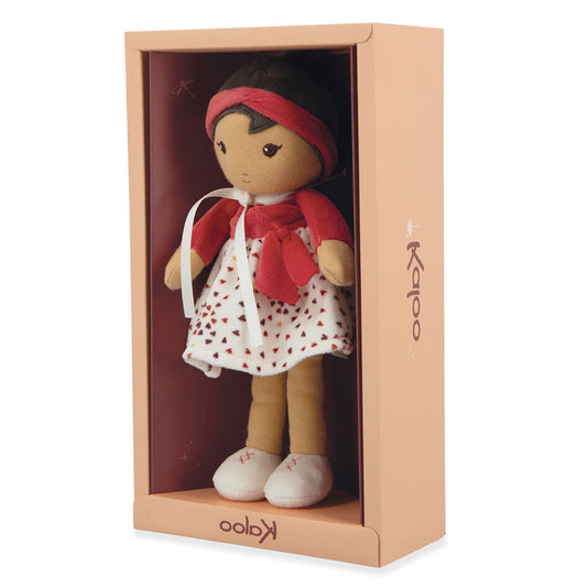 Plush toy in a Kaloo box on a white background