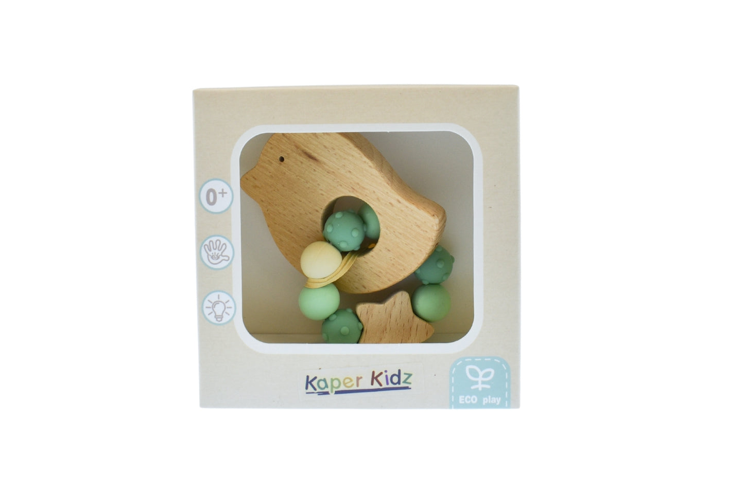 Kaper Kidz Ecobead Teether Bird