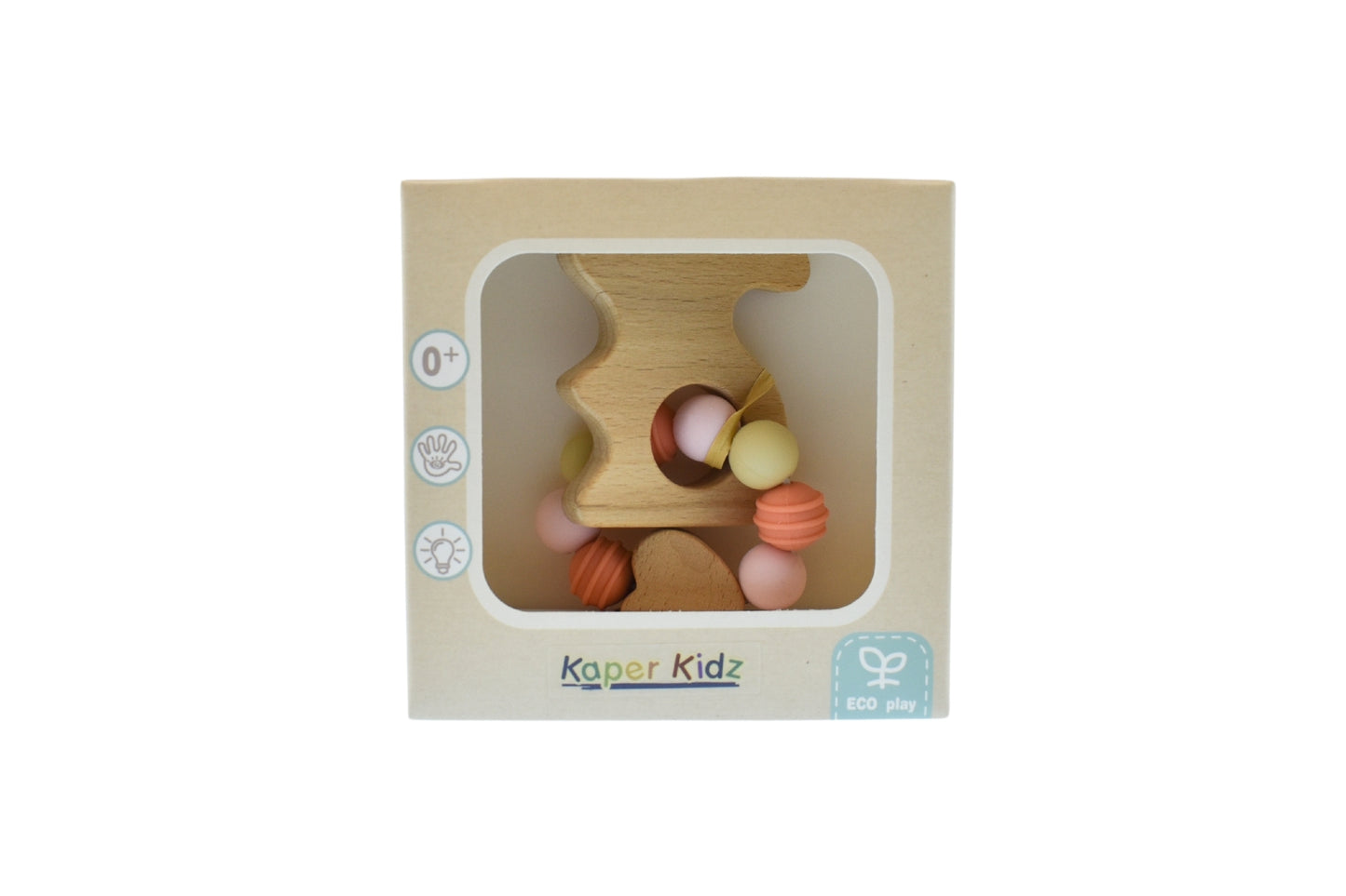 Kaper Kidz Ecobead Teether Bunny