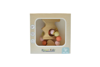 Kaper Kidz Ecobead Teether Bunny