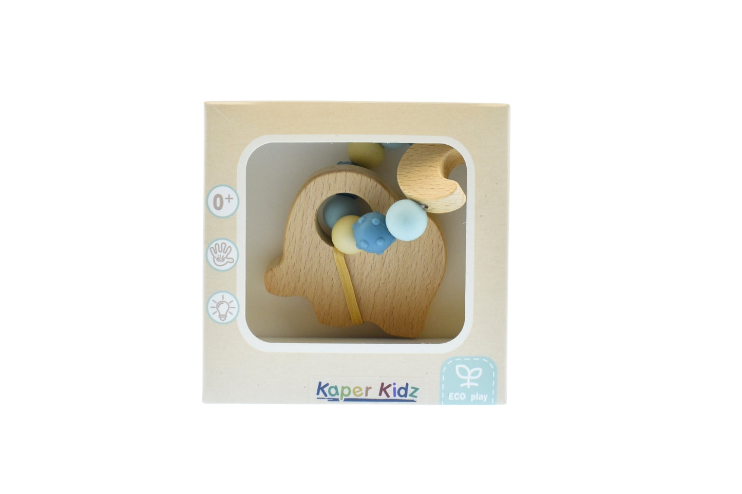 Kaper Kidz Ecobead Teether Elephant
