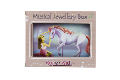 Kaper Kids Musical Jewellery Box Dome Sugarplum Unicorn