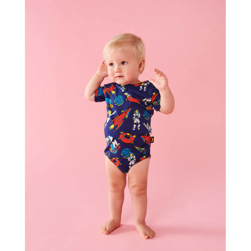 Kip & Co Organic Romper Outer Space