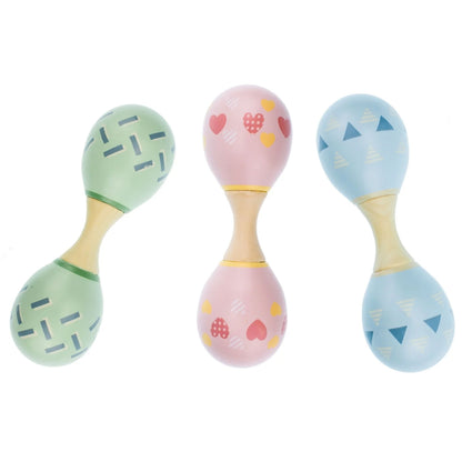 Kaper Kidz Calm Double Head Maracas - Chalk