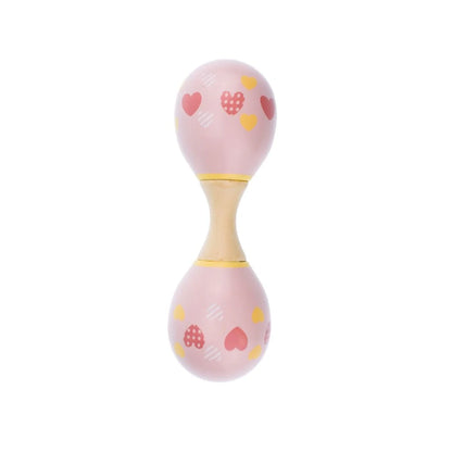 Kaper Kidz Calm Double Head Maracas - Chalk