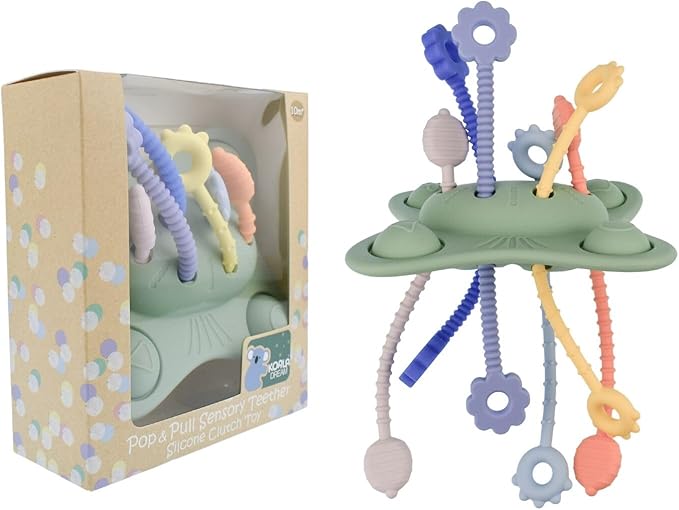 Koala Dream Pop & Pull Sensory Teether