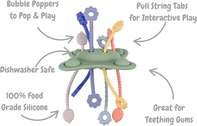 Koala Dream Pop & Pull Sensory Teether
