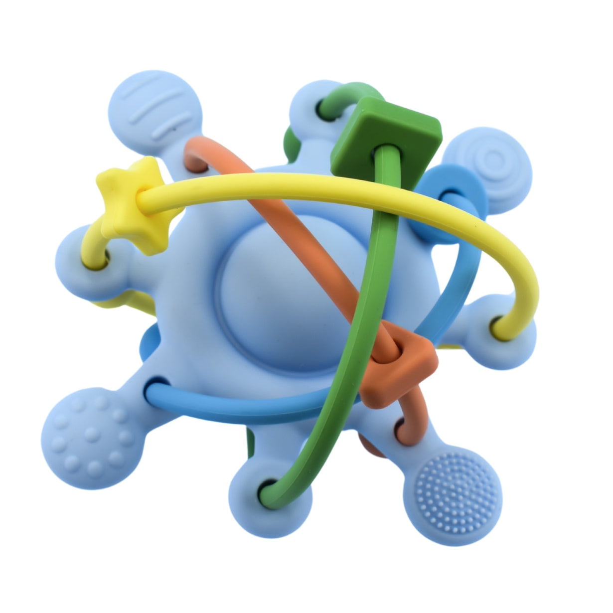 Koala Dream Sensory Space Rattle Teether Blue