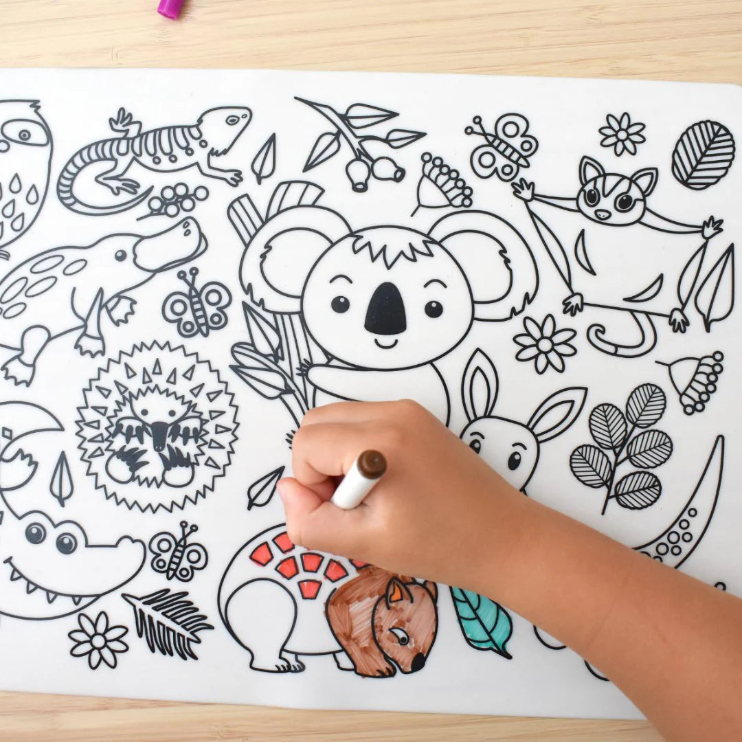 Koala Dream Silicone Drawing Mat Australian Animals