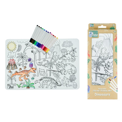 Koala Dream Silicone Drawing Mat Dinosaurs