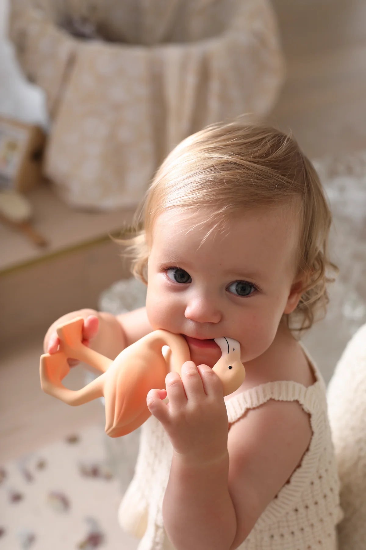 Lingo The Flamingo Teether