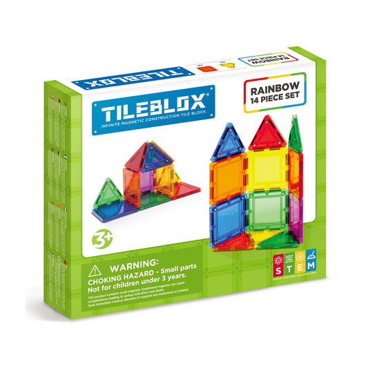 Magformers Tileblox Rainbow 14 Set