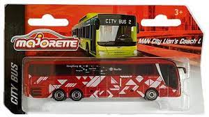 Majorette City Bus Red Coach