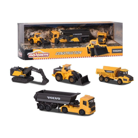 Majorette Volvo Construction Gift Pack