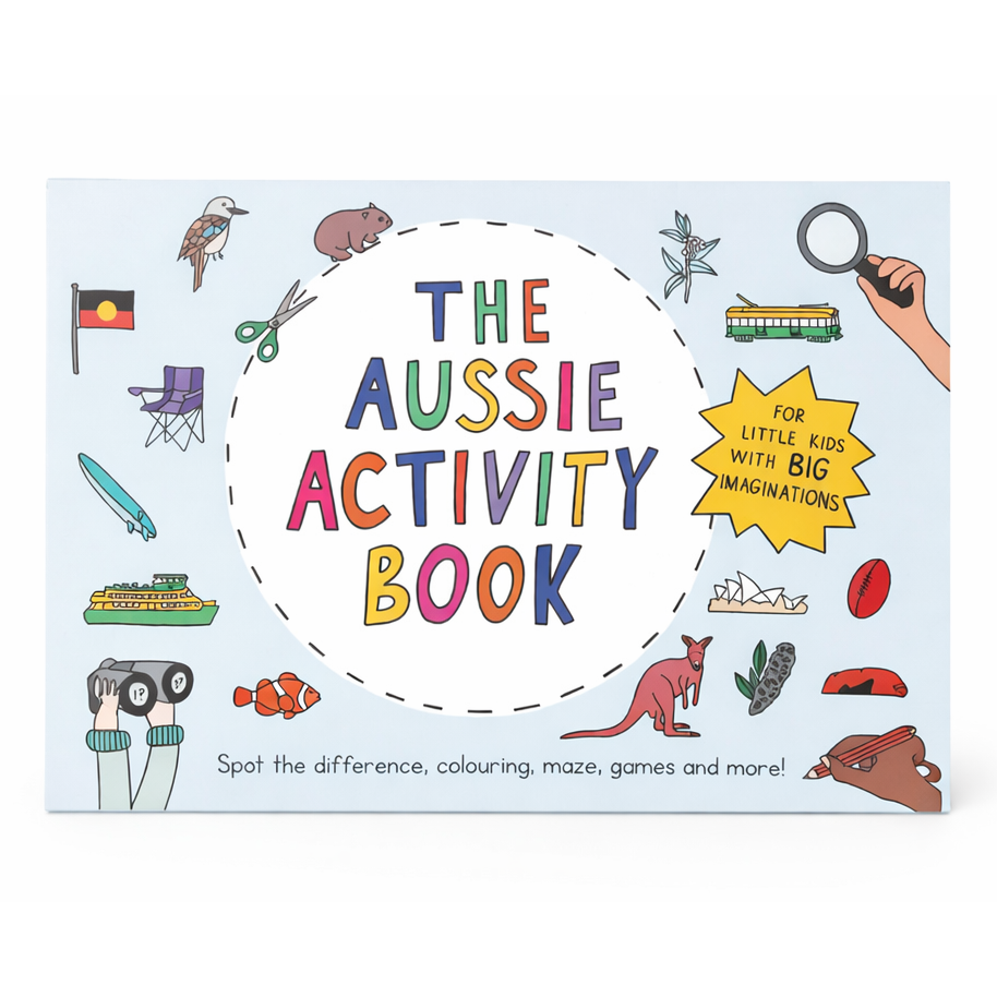 Me & Amber Aussie Activity Book - Chalk