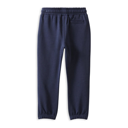 Milky Easy Trackpant Indigo - Chalk