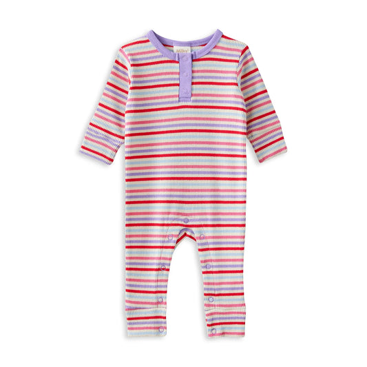 Milky Jellybean Waffle Romper