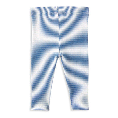 Milky Stripe Baby Pant Blue