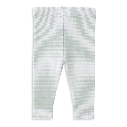 Milky Stripe Baby Pant Green