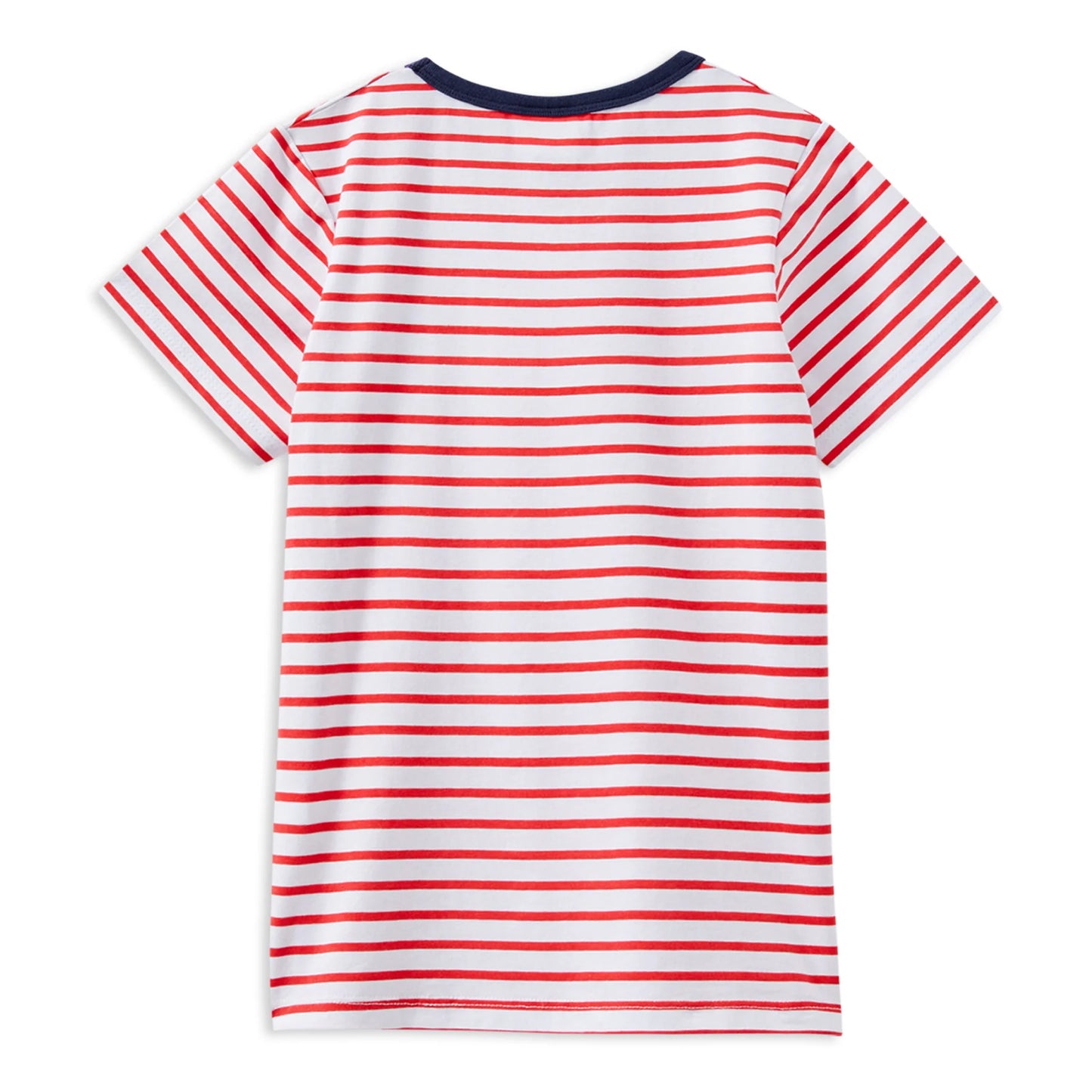 Milky Tee Red Stripe Tiger