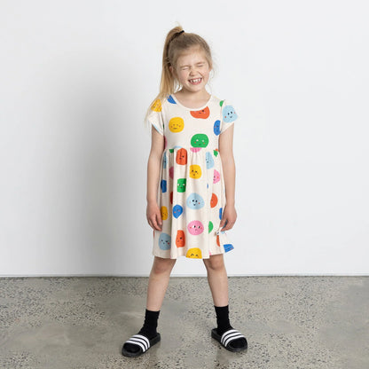 Minti Dress Happy Dots