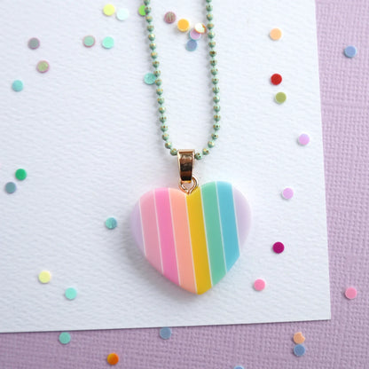 Mon Coco Necklace Candy Heart