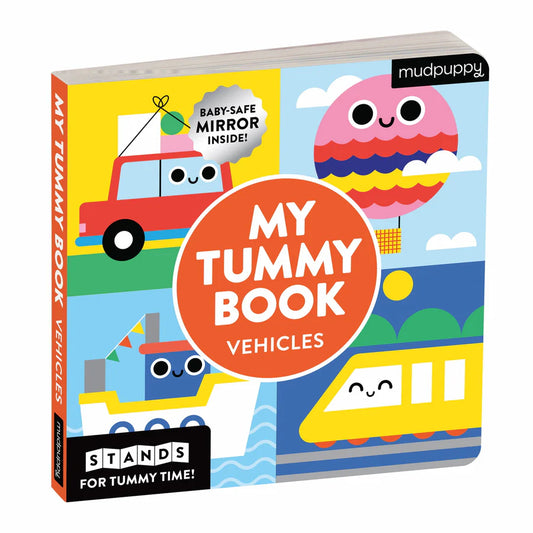 Mudpuppy My Tummy Book Vehicles