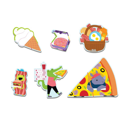 Mudpuppy Puzzle Scratch And Sniff Food Festival