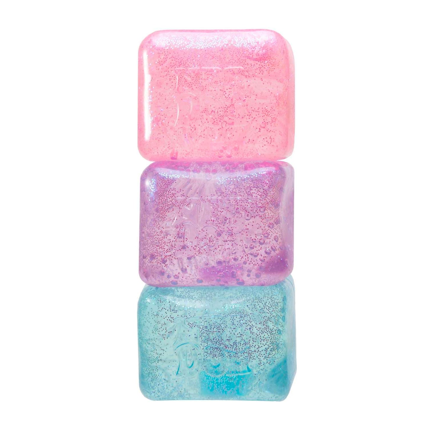 Nee Doh Nice Cube Glitter & Glow - Chalk