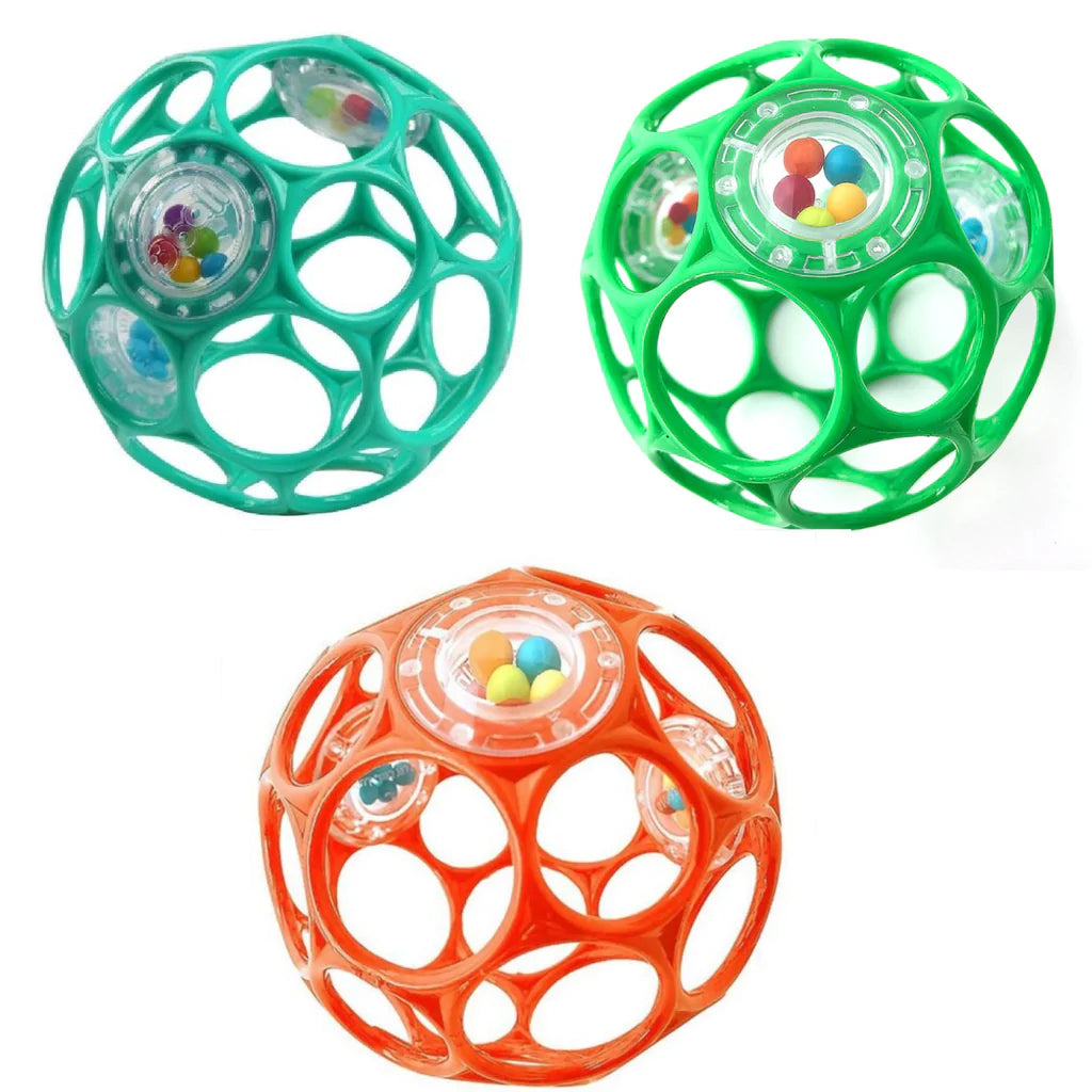 Oball Rattle Ball – Chalk