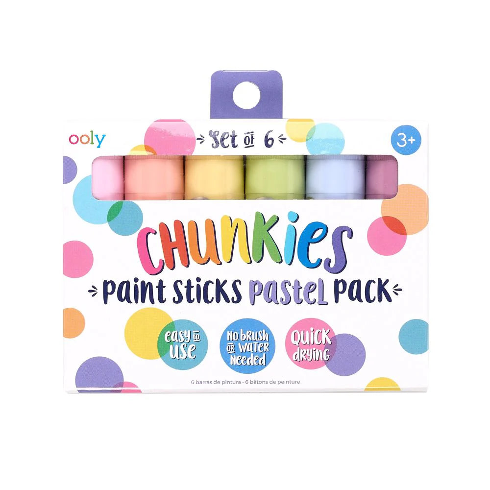 Ooly Chunkies Paint Sticks Pastel