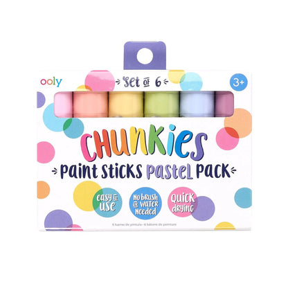 Ooly Chunkies Paint Sticks Pastel
