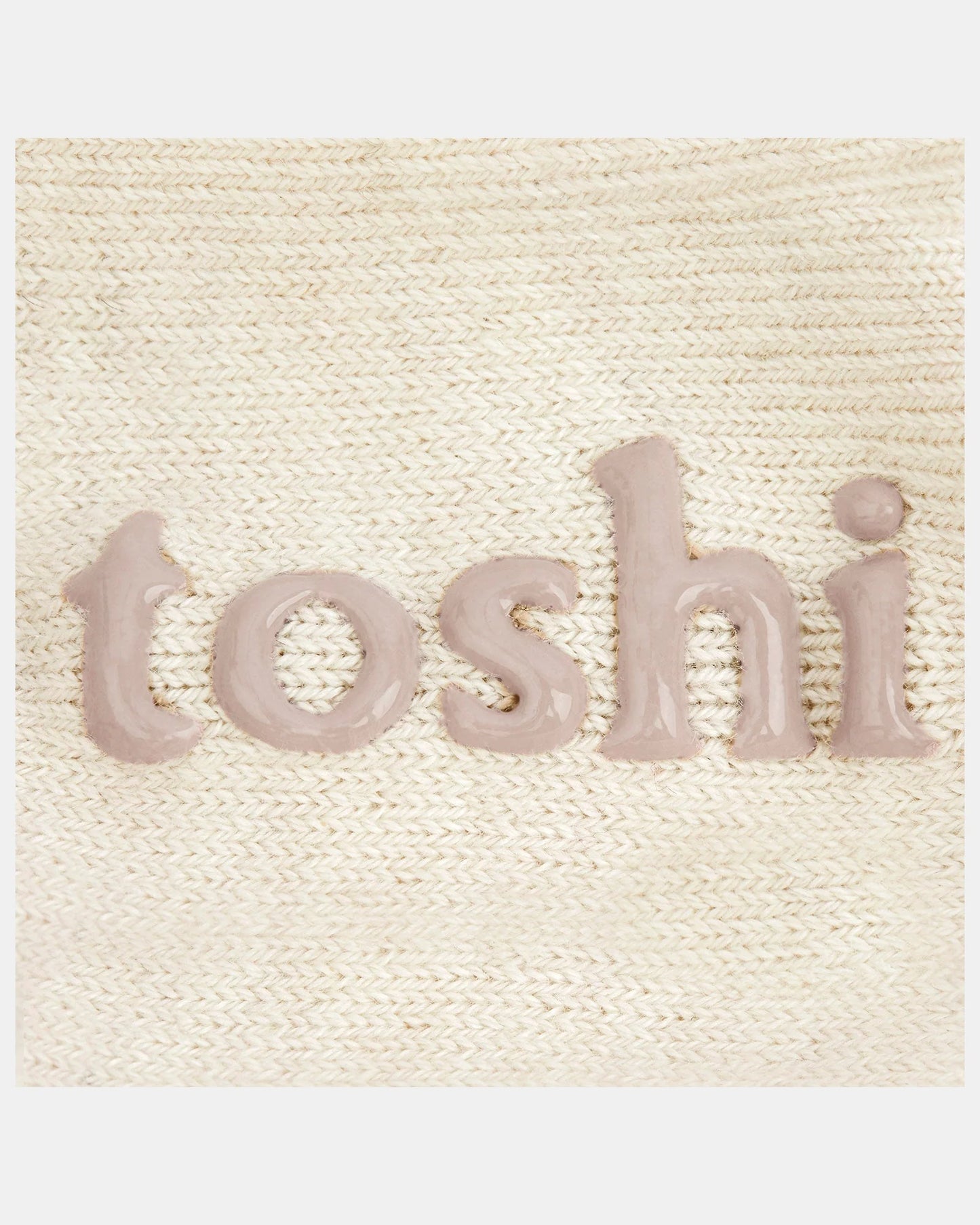 Toshi Organic Tights Footed Feather - Chalk