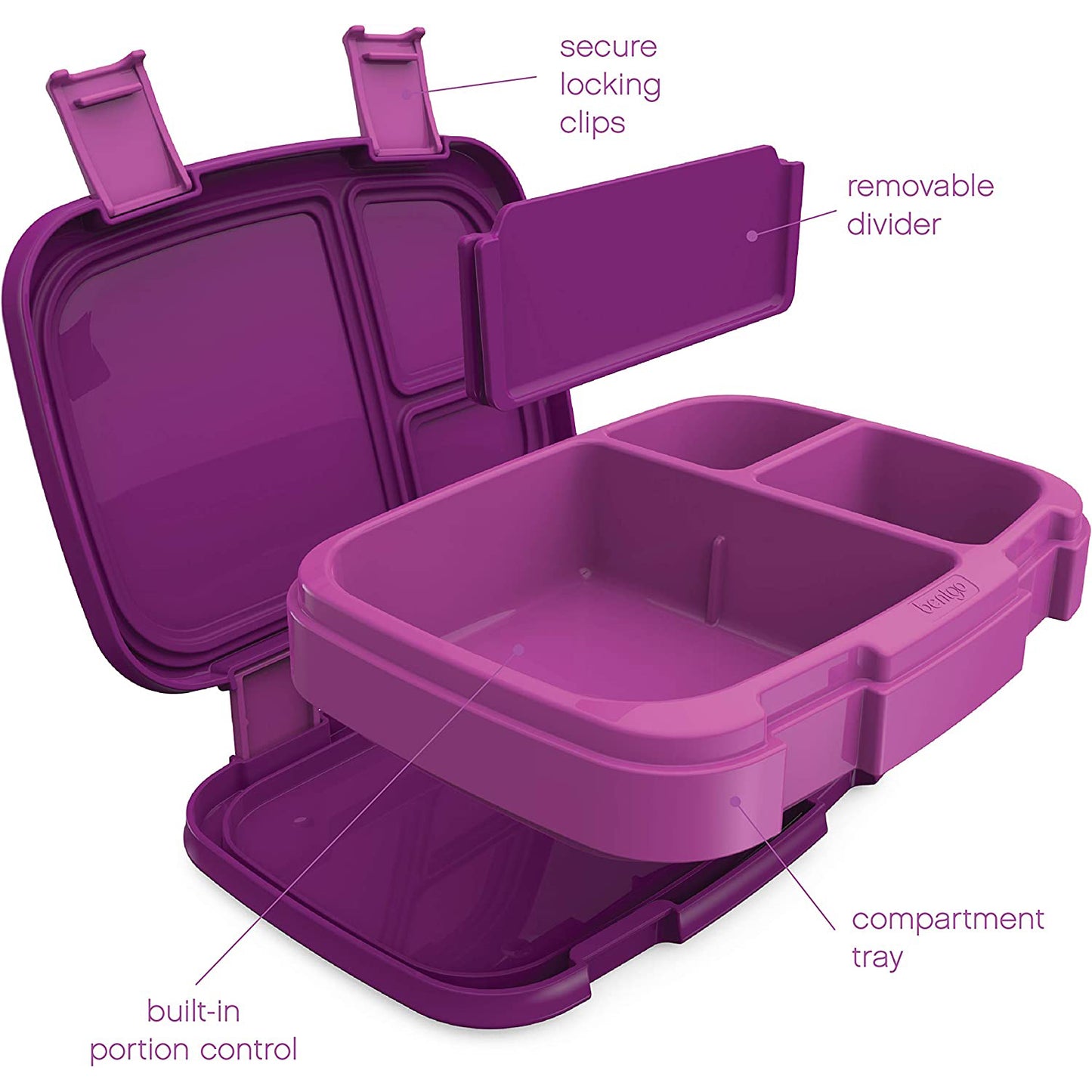 Bentgo Fresh Lunchbox Purple