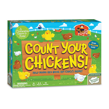 Peaceable Kingdom Board Game Count Your Chickens