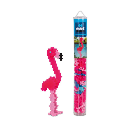 Plus Plus 100pc Tube Flamingo