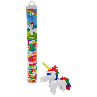 Plus Plus 100pc Tube Unicorn