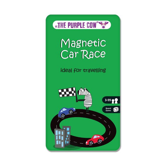 Purple Cow Magnetic Game Car Race
