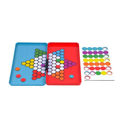 Purple Cow Magnetic Game Chinese Checkers