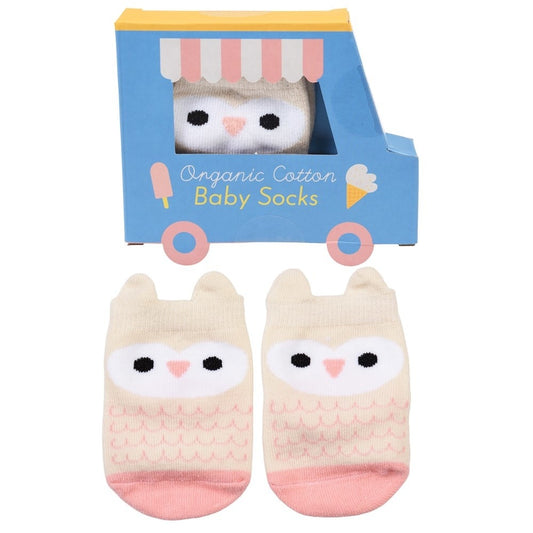 Rex London Baby Socks Owl