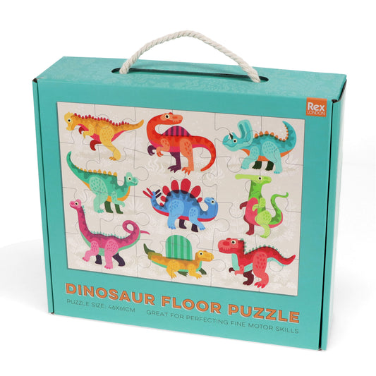 Rex London Floor Puzzle Dinosaur