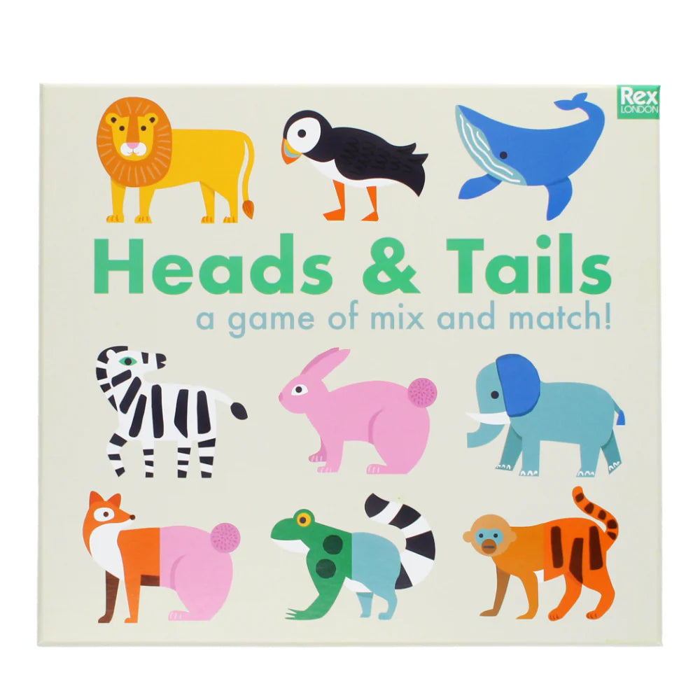 Rex London Heads & Tails Game - Chalk